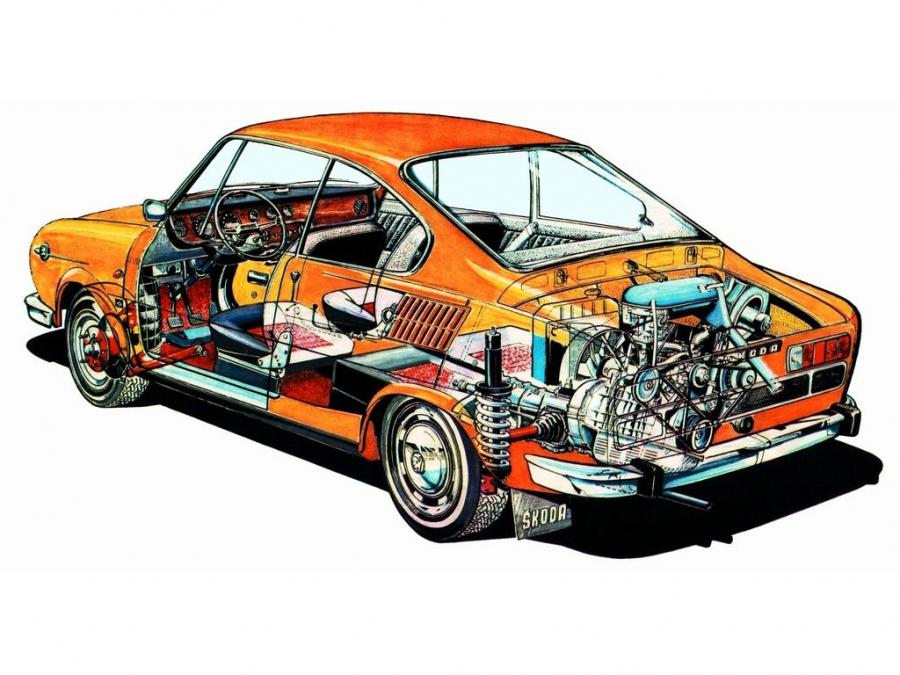  Skoda 110 R 1970 года  (фото 7 из 18)